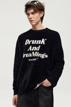 Clearance "DrunK And DreaMing" Sweater Sweaters