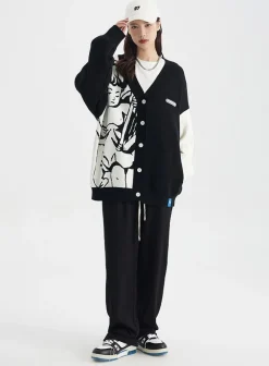 Outlet "Singing Angel" Cardigan Sweaters