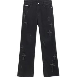 Best Textured Spike Denim Jeans Jeans