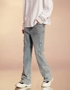 Best Textured Spike Denim Jeans Jeans