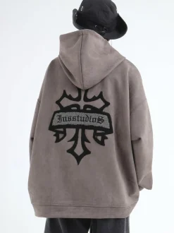 Outlet Oracle Velour Pullover Hoodies