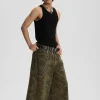 Clearance Camo Capri Cut Shorts Shorts