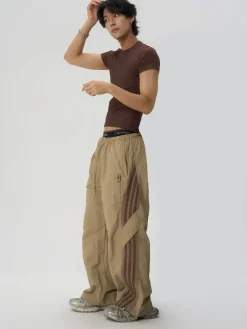 Best Contrast Striped Track Pants Pants