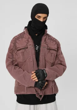 New Embossed Thorn Heavyweight Jacket Jackets