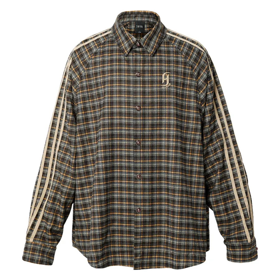 Hot Retro Striped Flannel Shirts