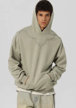 Online Thorn Collar Hoodie Hoodies