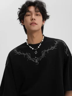 New Thorn Collar Tee T-Shirts