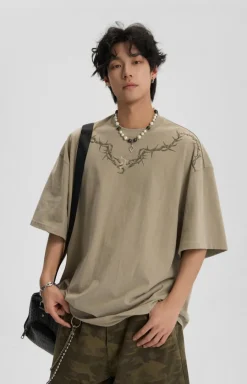 New Thorn Collar Tee T-Shirts