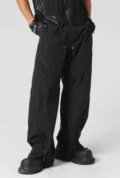 Sale Vertical Zip Cargo Pants Pants