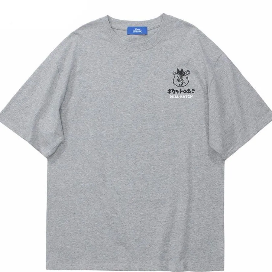Online Kanji Cat Tee T-Shirts