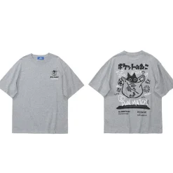 Online Kanji Cat Tee T-Shirts