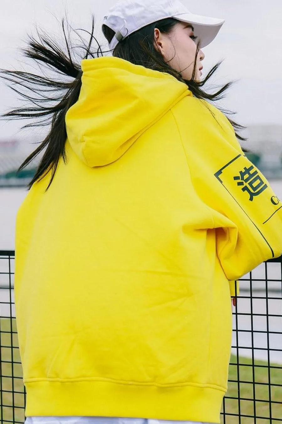 Discount Kanji Graffiti Hoodie Hoodies