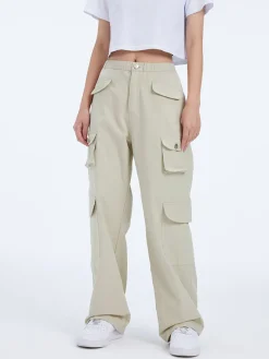 Discount Light-Toned Cargo Pants Pants