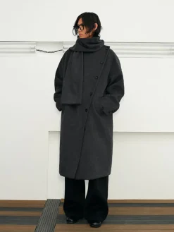 Sale Avant-Garde Modular Wool Overcoat Jackets