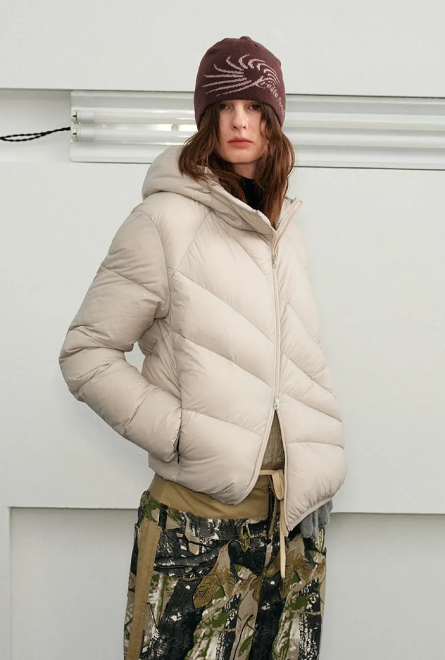 Sale "Eclipse" Cross-Zip Puffer Jacket Jackets