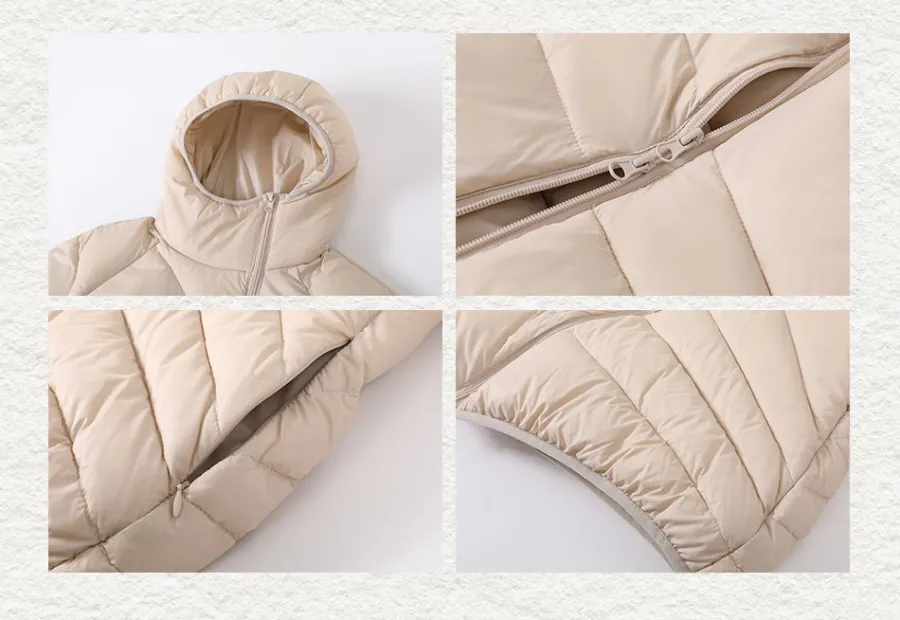 Sale "Eclipse" Cross-Zip Puffer Jacket Jackets