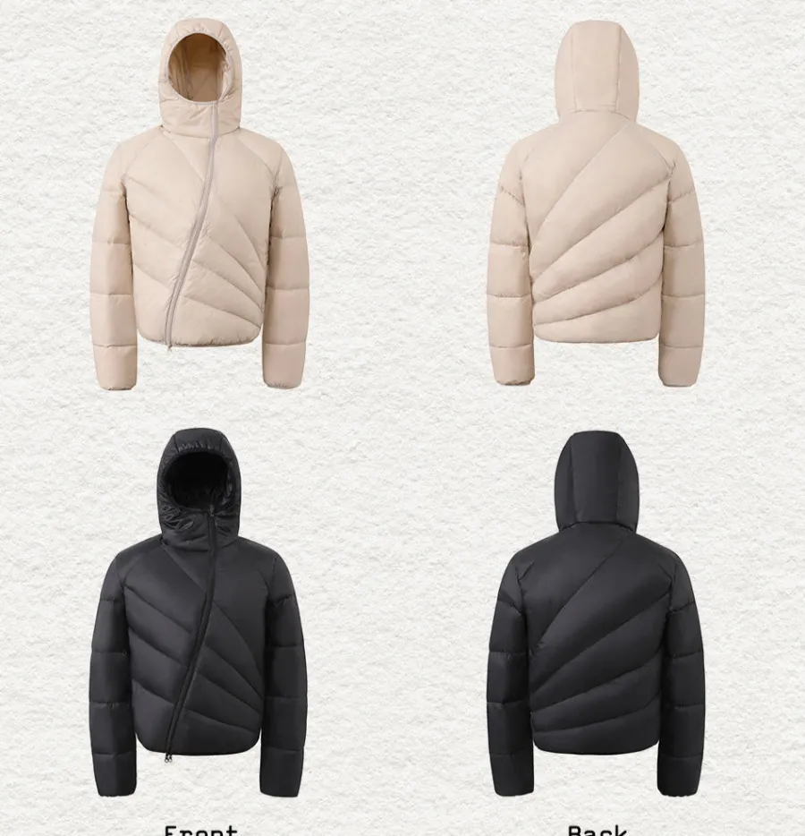 Sale "Eclipse" Cross-Zip Puffer Jacket Jackets