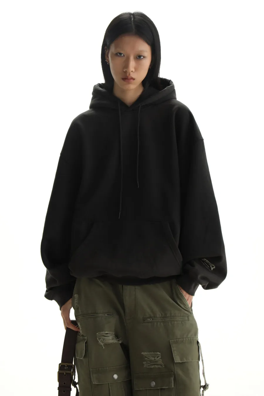 Fashion Faded Hoodie Hoodies