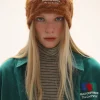 Outlet Multi Color Alpaca Hand-Knit Beanie Accessories