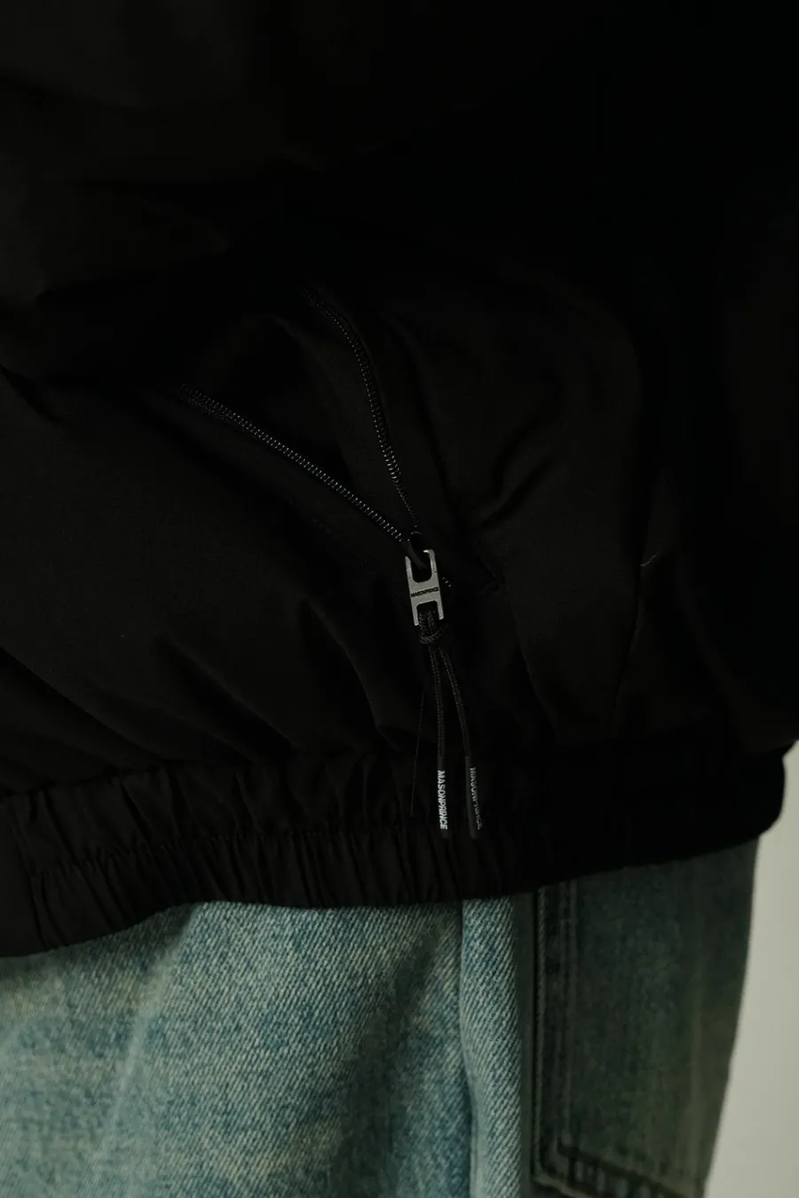 Discount Striped Puffer Jacket Jackets