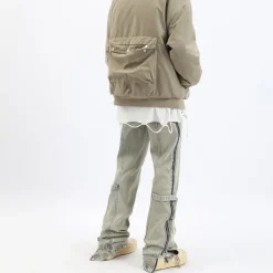 Fashion Split Cut Zipper Pants Pants | Jeans