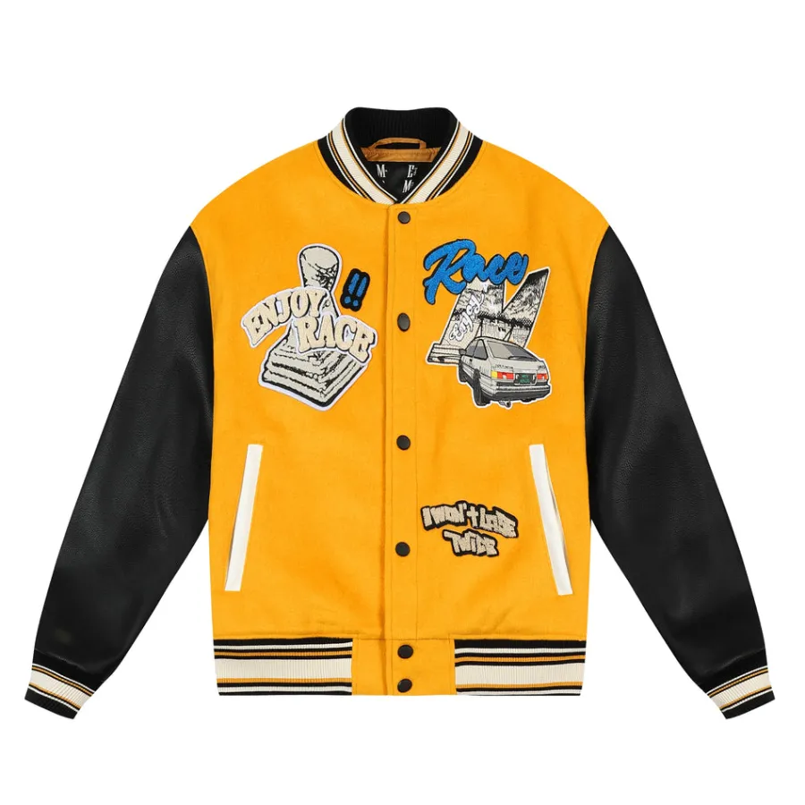 New "Enjoy the Race" Varsity Jacket Jackets
