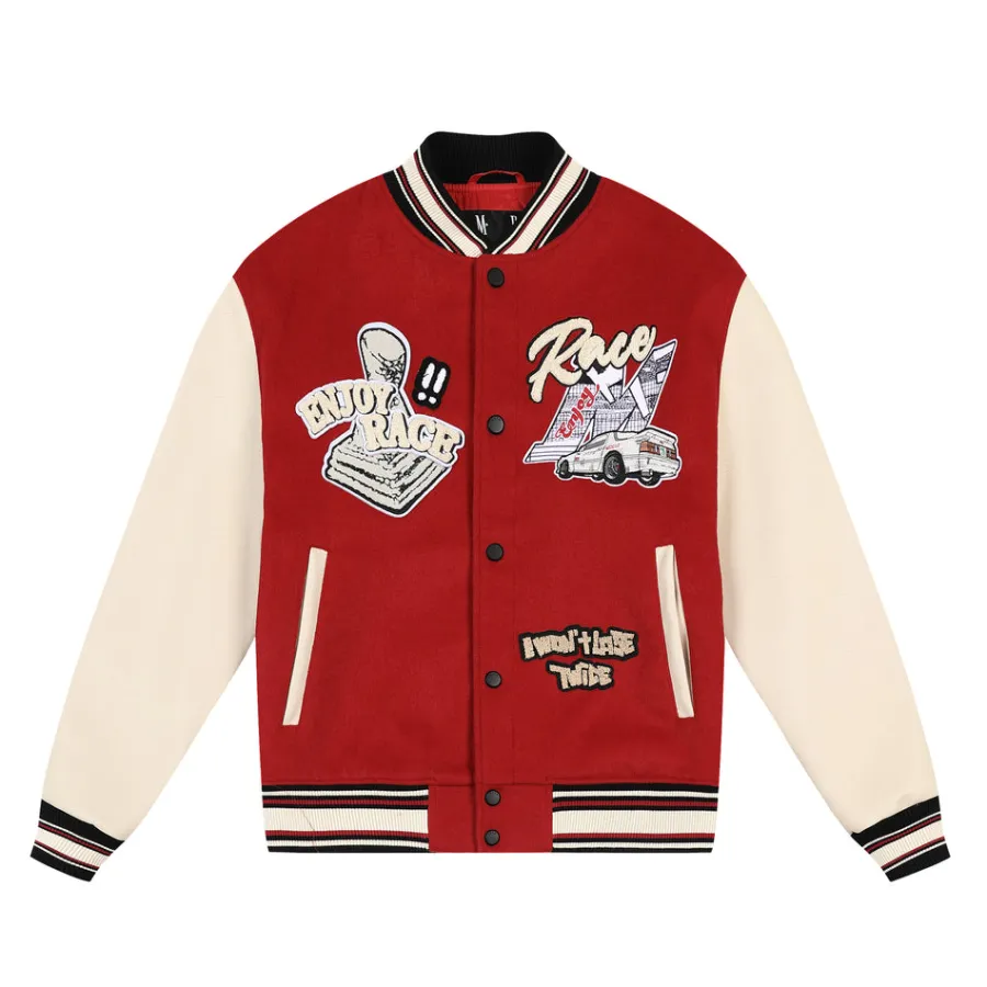 New "Enjoy the Race" Varsity Jacket Jackets