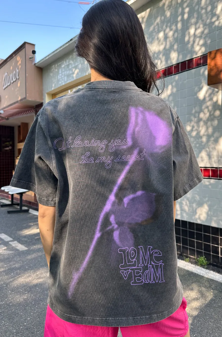 Online Vintage Washed "Sword & Rose" Tee T-Shirts