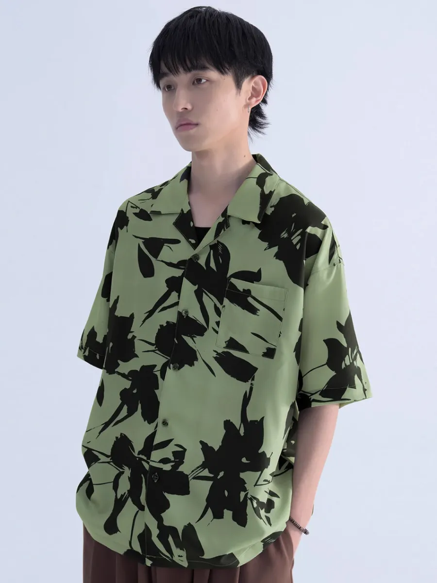 Online Boxy Cut Midori Shirt Shirts
