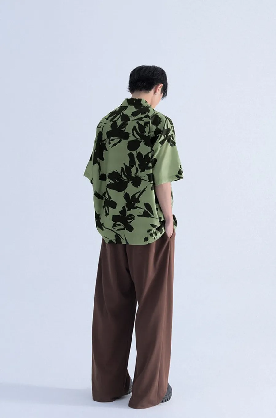 Online Boxy Cut Midori Shirt Shirts