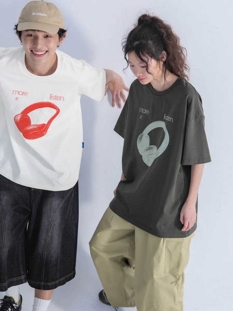 Discount "Listen More" Tee T-Shirts