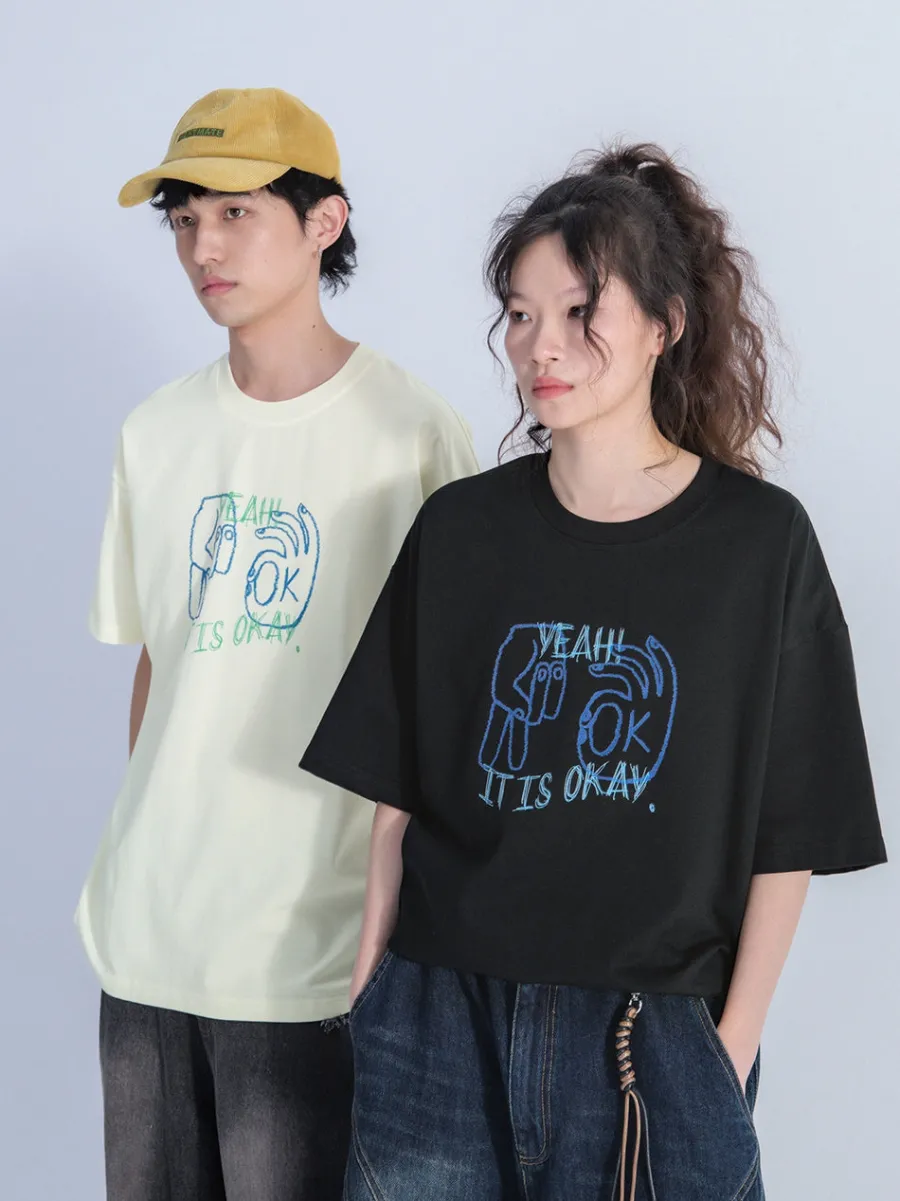 Discount "OK" Tee T-Shirts