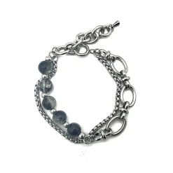 Hot Double-Layered Beaded Stone Bracelet Accessories