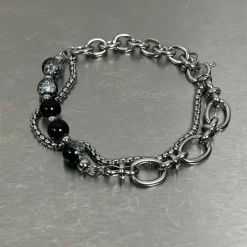 Hot Double-Layered Beaded Stone Bracelet Accessories