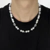 Fashion Monochrome Pearl Necklace Accessories