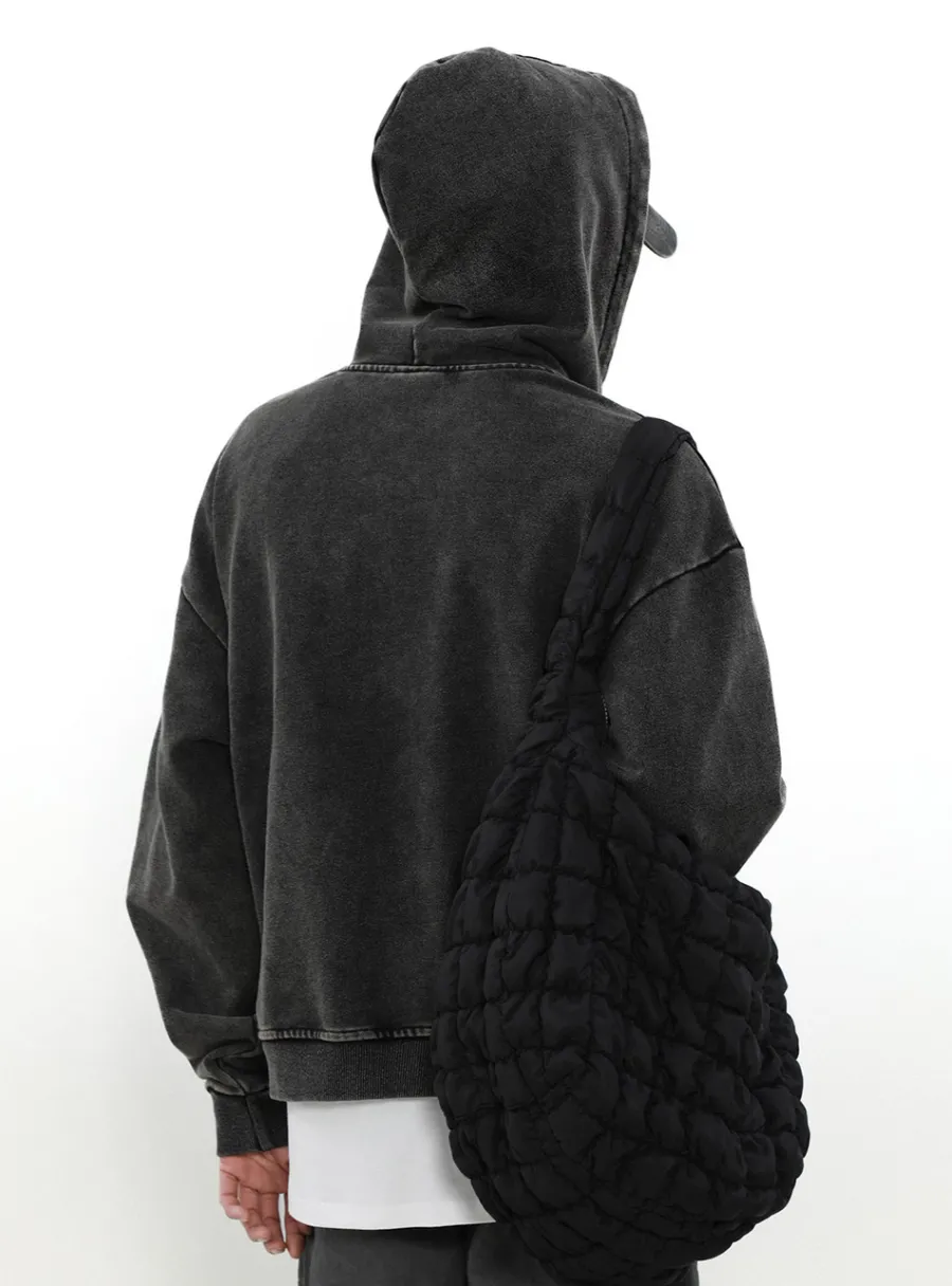Outlet Heavyweight Vintage Washed Zip Jacket Jackets