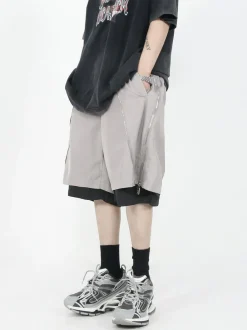 Best Layered Zip Shorts Shorts