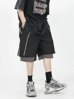 Best Layered Zip Shorts Shorts