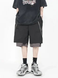 Best Layered Zip Shorts Shorts