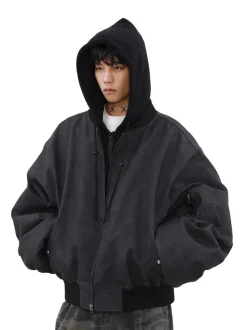New Vintage Faded Bomber Jacket Jackets