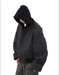 New Vintage Faded Bomber Jacket Jackets