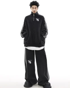 Sale Wide Leg Track Pants Pants