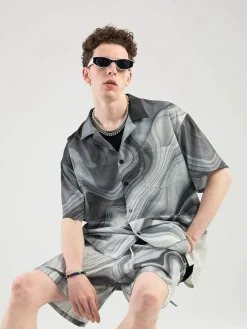 Outlet Marble Shorts Shorts