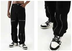 Sale Parallel Zip Jeans Pants | Jeans