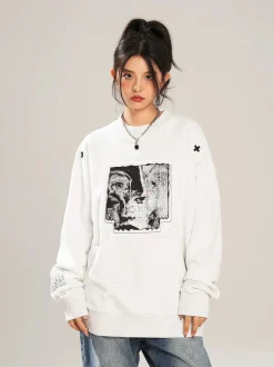 Outlet "Visions" Collage Sweater Sweaters