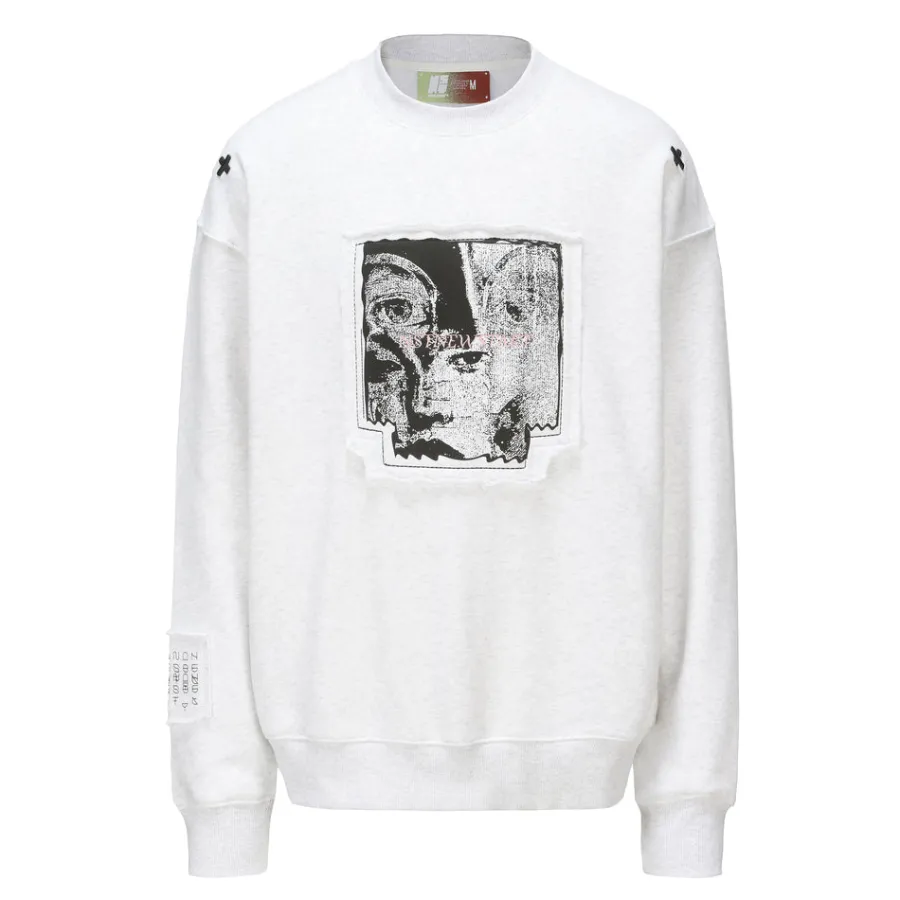 Outlet "Visions" Collage Sweater Sweaters