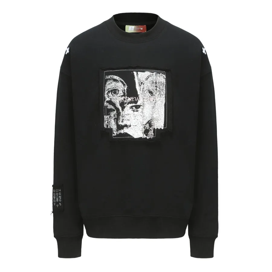 Outlet "Visions" Collage Sweater Sweaters