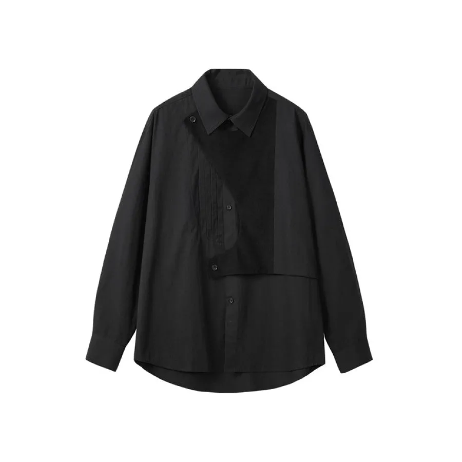 Online Deconstructed Long Sleeve Polo Shirts