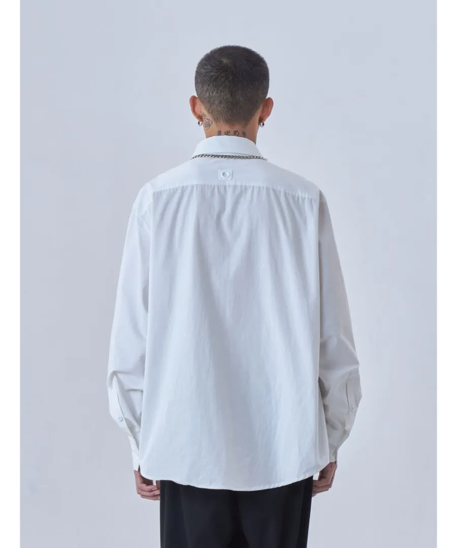 Online Deconstructed Long Sleeve Polo Shirts