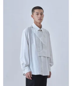 Online Deconstructed Long Sleeve Polo Shirts